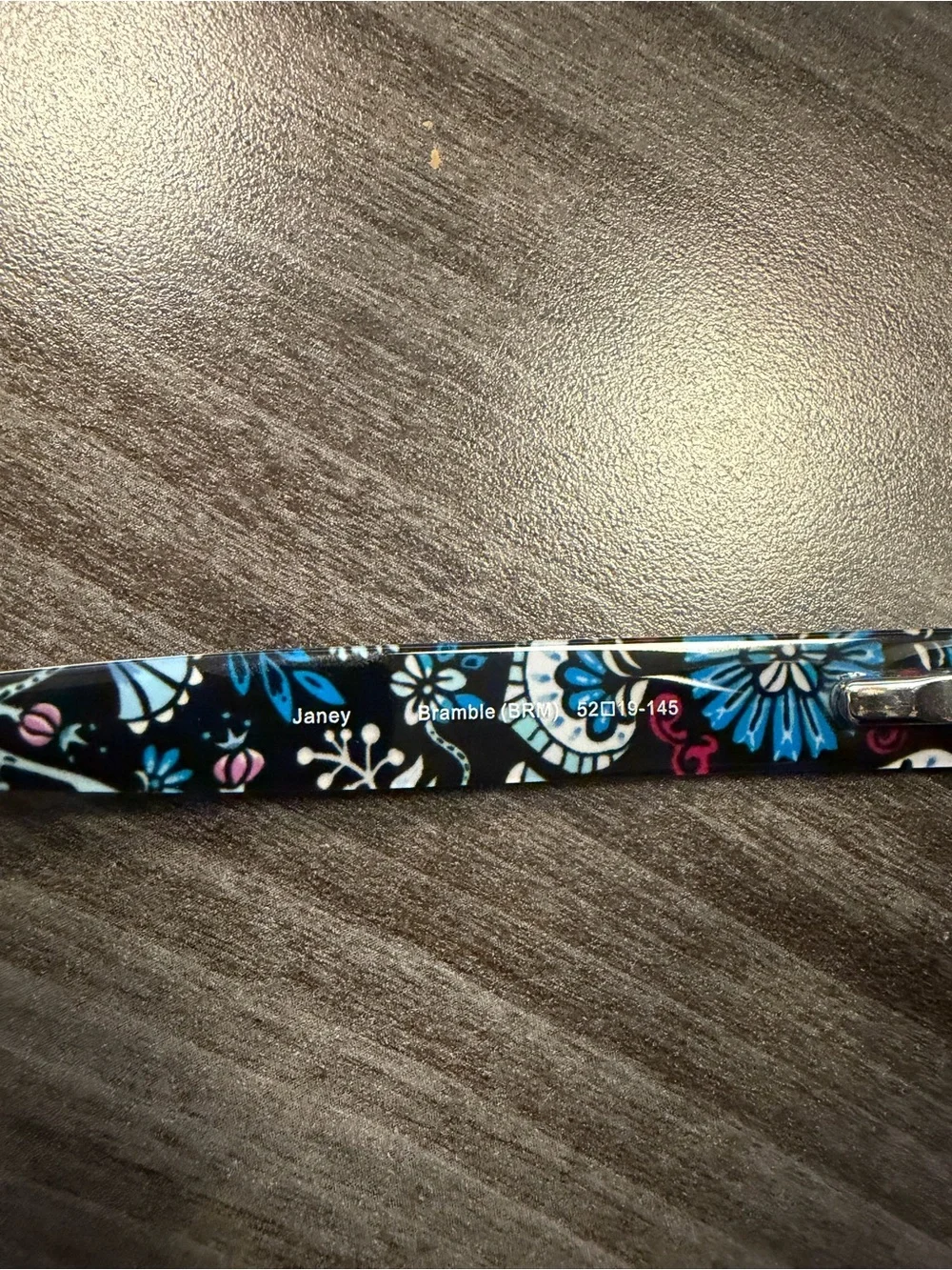 Vera Bradley Navy Floral Frame Sunglasses